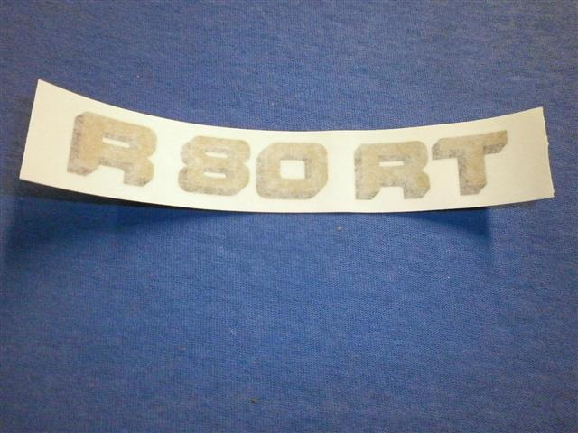 Abziehbild Batterieabdeckung R80RT 1985-1995 gold/schwarz